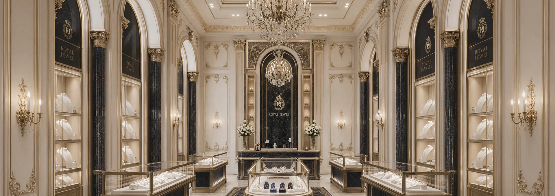 Vetrine per boutique di lusso
