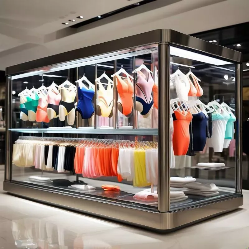 Espositore per Costumi da Bagno in Acciaio Inossidabile