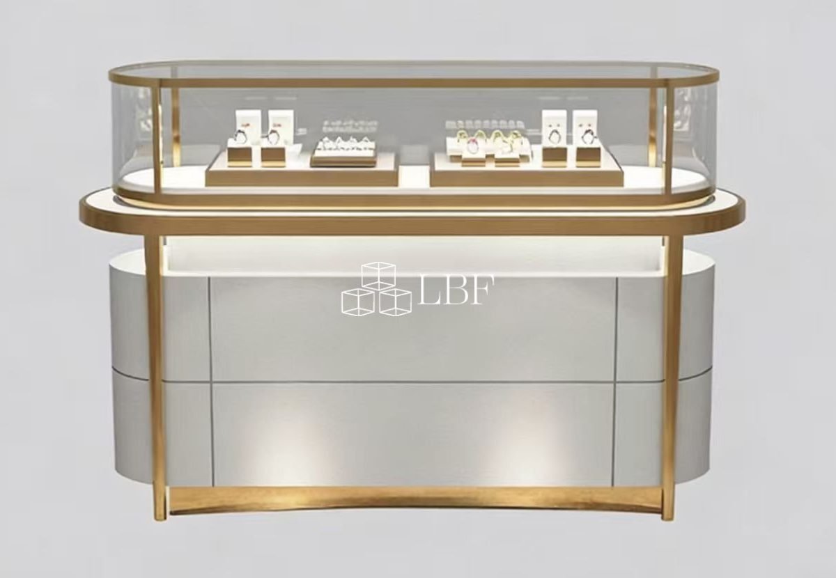 Espositore curvo per gioielli
